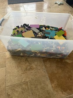Huge Tub Of Legos