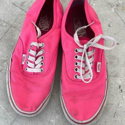 Sneakers Fluorescente pink Vans