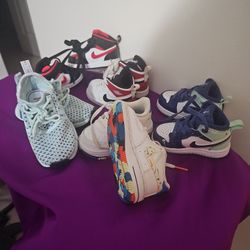 New And Worne Once Baby  Shoes 20$ Each 