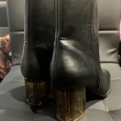 Black Block Heeled Boots