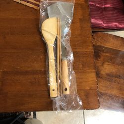 Stainless Spatula , Bamboo Spatula And Chopsticks