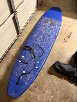 8ft foam surfboard