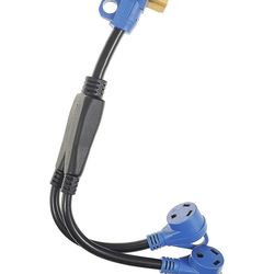 50 Amp Male To 2 30 Amp Outlets RV