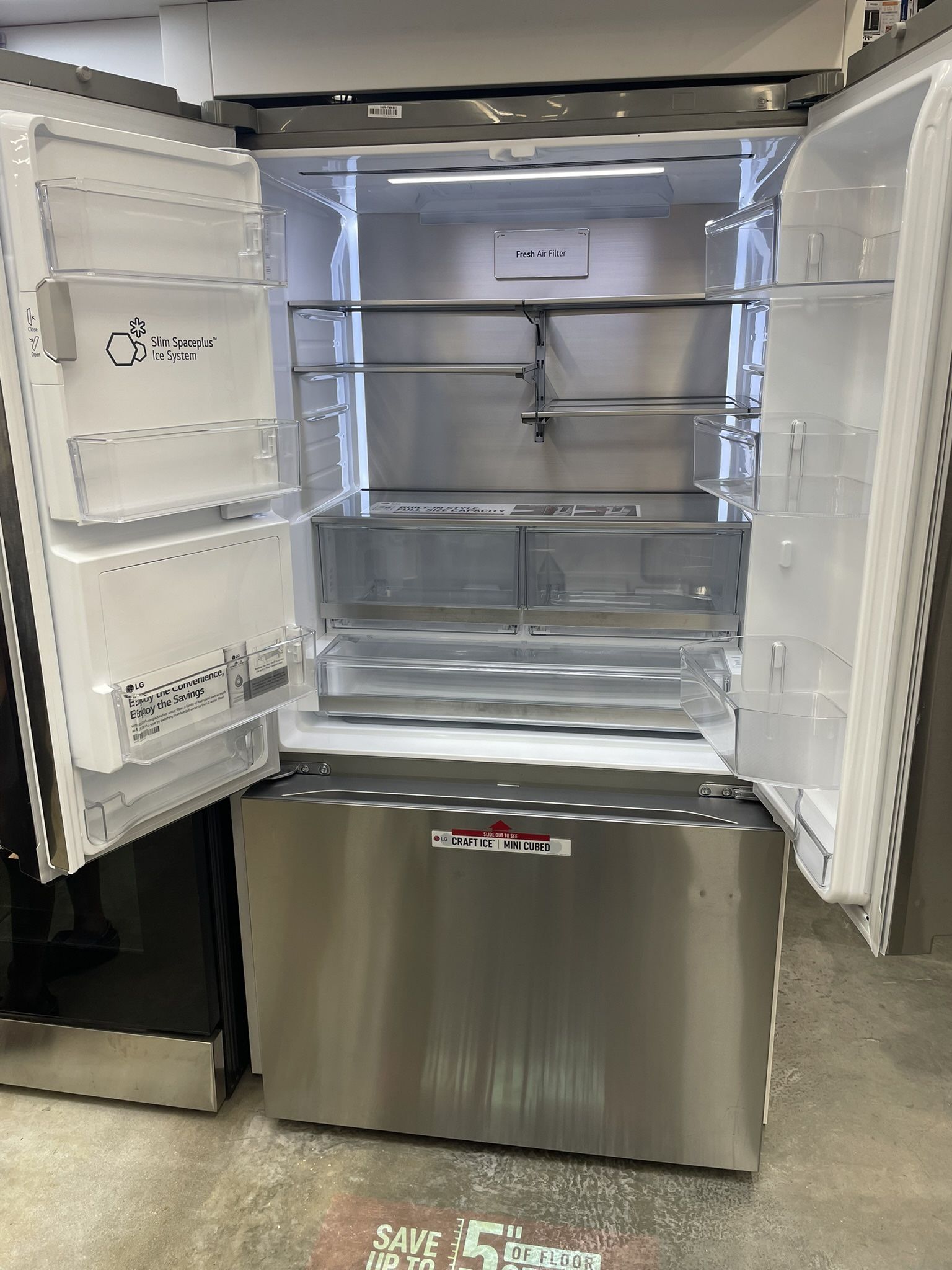 NEW!!! Sleek Samsung Refrigerator