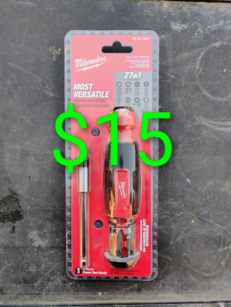 Milwaukee 27in1 Multi-Bit Screwdriver