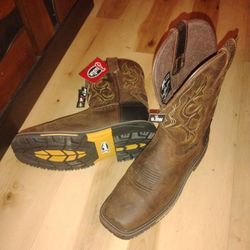 Airiat/Justin's  Work Boots Mens 9,5 Wide EE