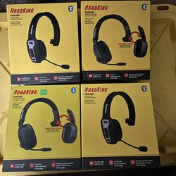 10 Roadking Headsets 16 RK4000 Model And 16 RK 3000 Model 