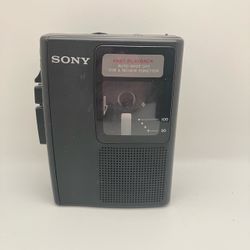 Sony Portable Cassette Recorder