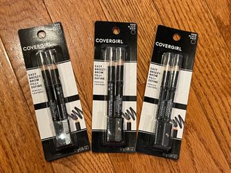 New unopened CoverGirl Easy Breezy Brow Fill + Define Pencils – Lot of 3