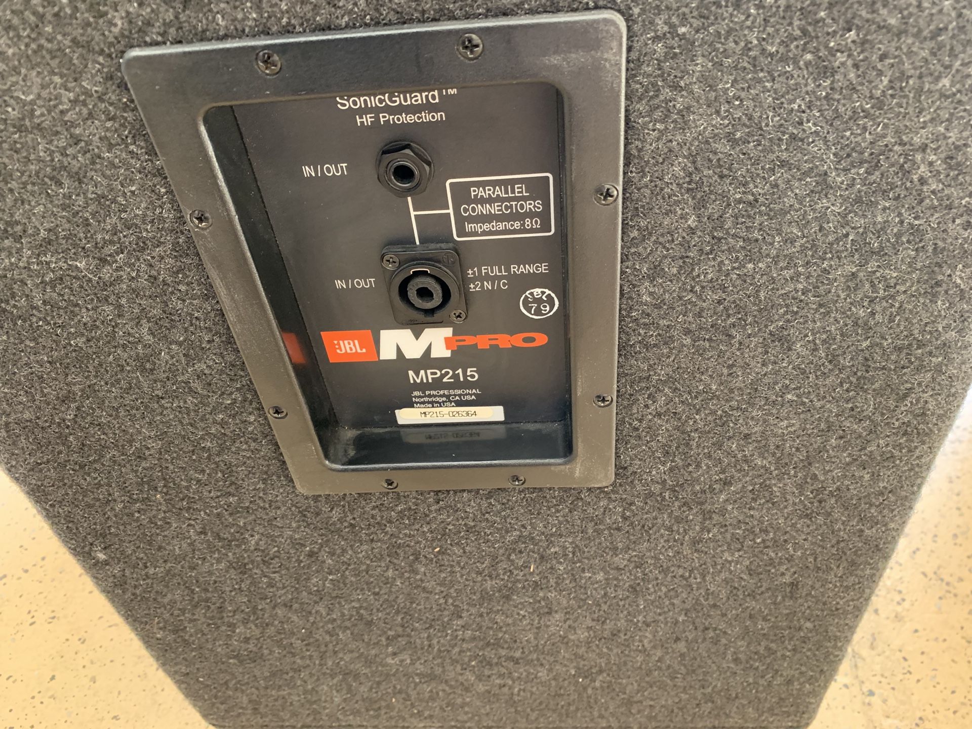 Jbl sales mpro 215