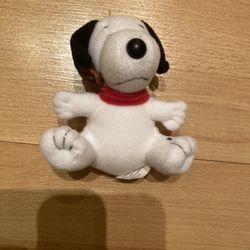 Snoopy Flying Ace McDonald Plush Doll 3.5" Toy 2001 Japanese Peanuts From Japan