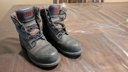 Caterpillar Women's Kenzie SteelToe #P90934 Dark Brown Leather Boot Size 5 1/2