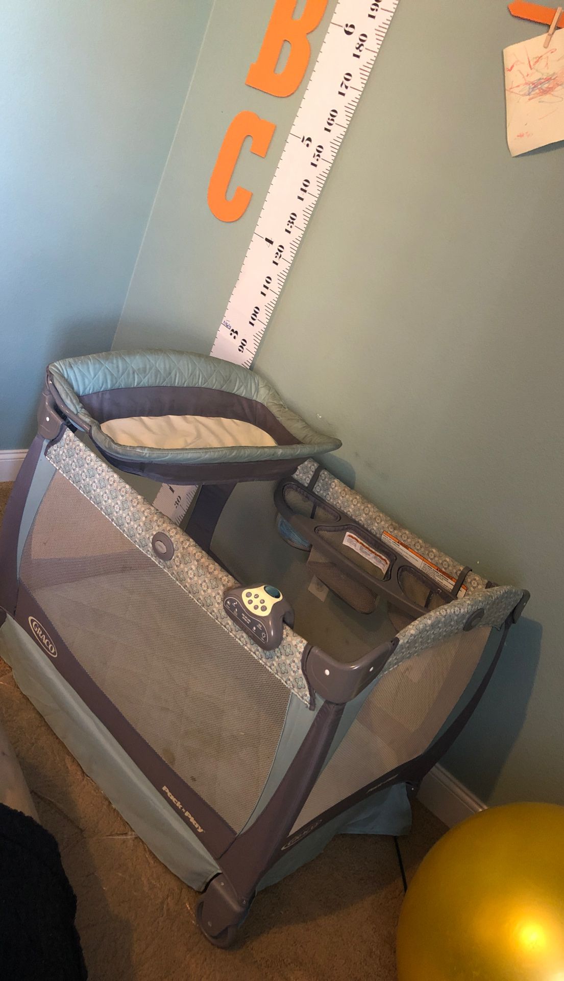 Playpen and changing table free