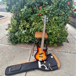 Gorgeous 🩷 Ibanez SR Gio GSR200B Electric Bass Guitar, Jatoba Fretboard, Walnut Flat