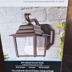 Wall Outdoor Lighting Lanterns New: Set Of 2