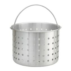 Winco ALSB-32 32 qt Aluminum Steamer Basket, 12 3/10" dia, 10"H