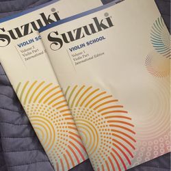 Suzuki Violin Books 