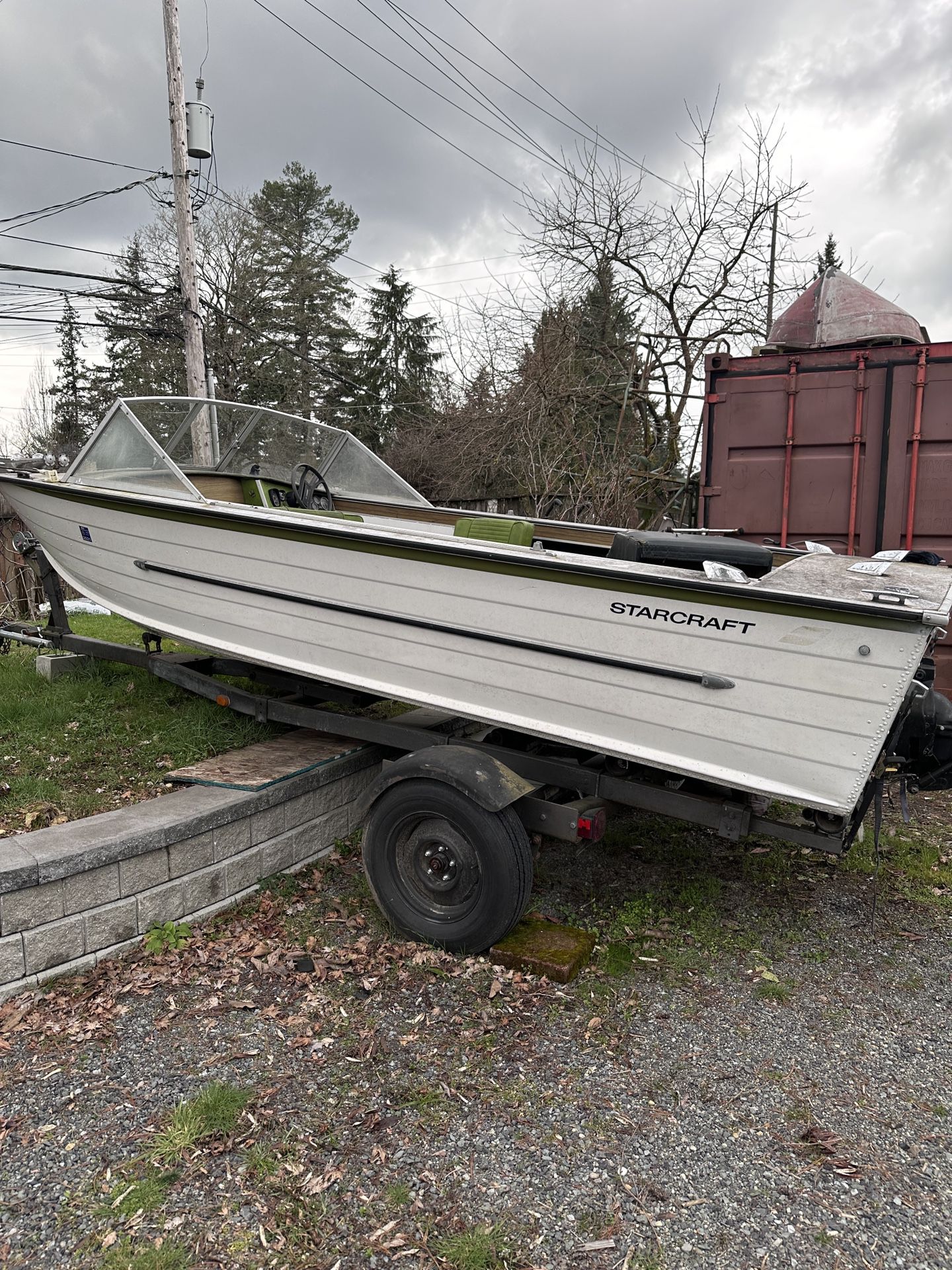 1973 Old School Thick Aluminum Boat
