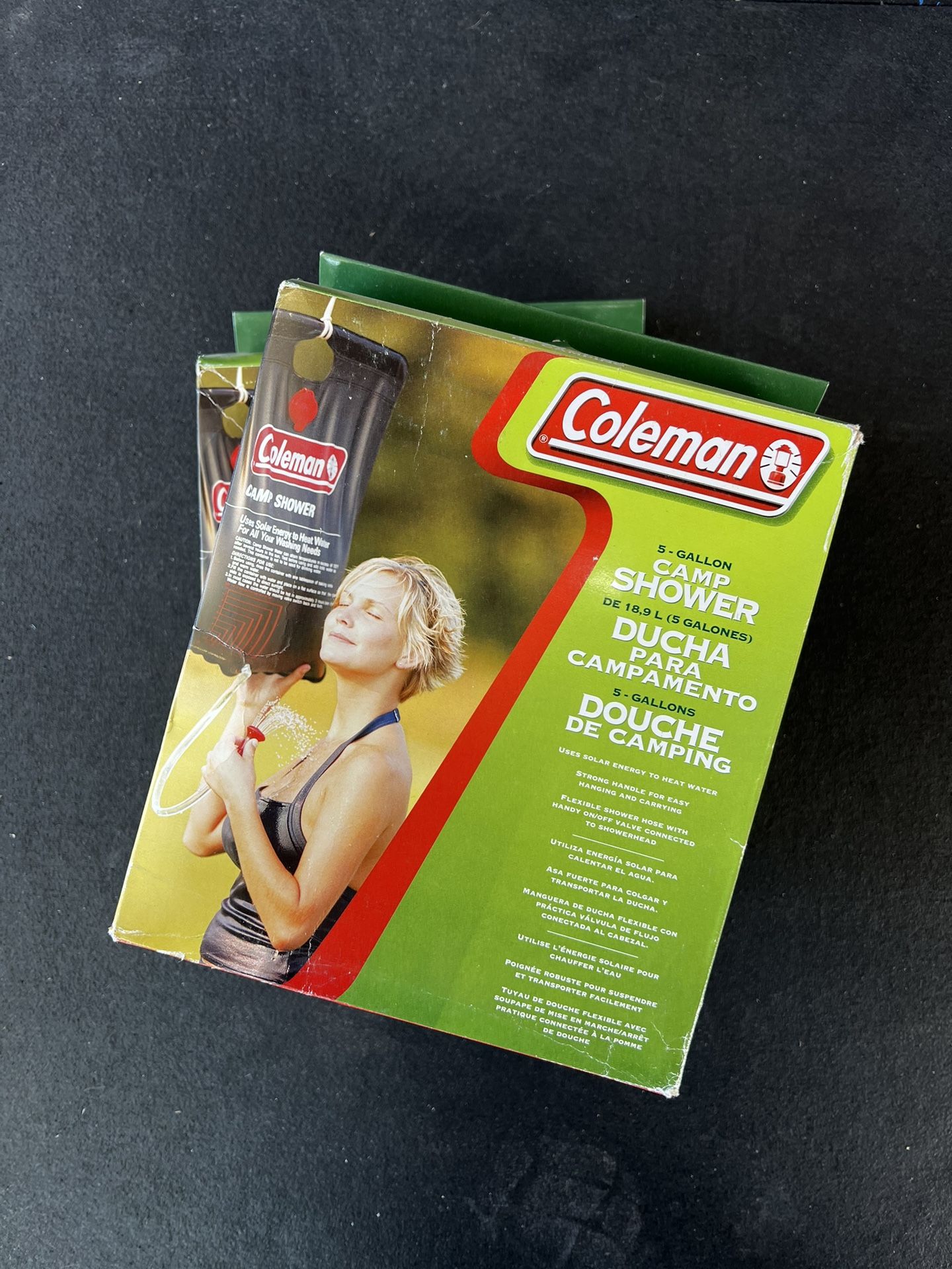 1x Coleman Portable Camp Shower