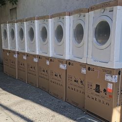 LG Washer & Gas Or Electric Dryer Front Load Stackable 