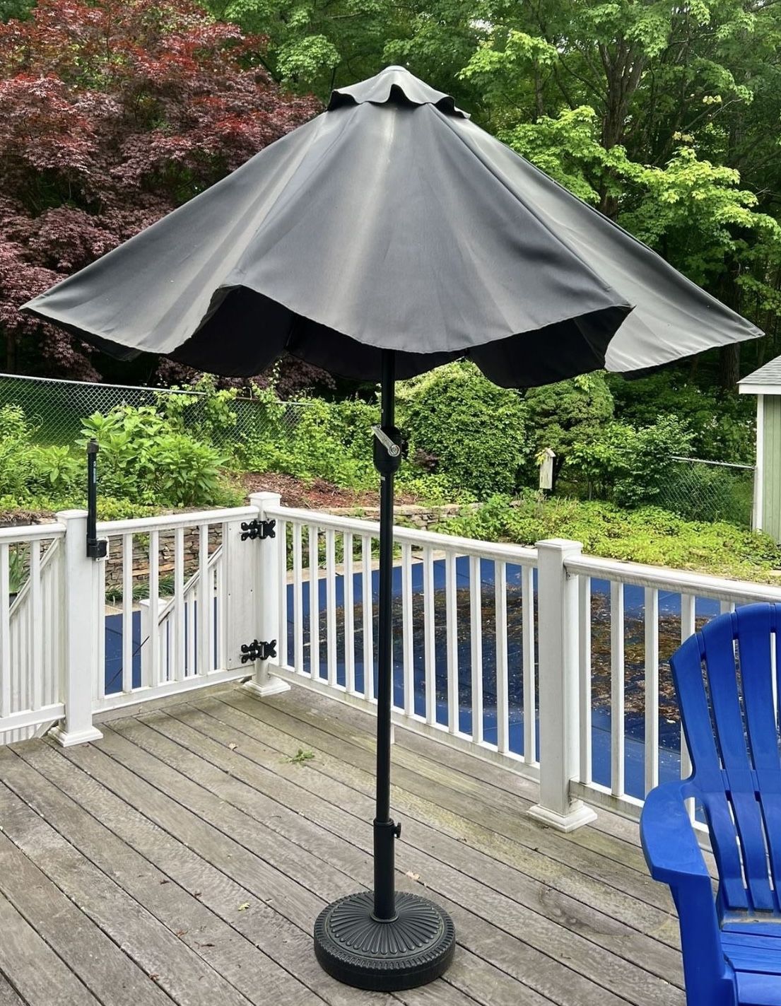 Outdoor Umbrella & Base