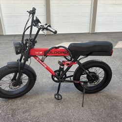 Goldoro Tank 600 Electric Bike Fat Tire 