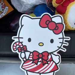 hello kitty wall decor