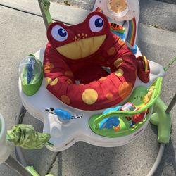 Fisher-Price Baby Bouncer Rainforest Jumperoo Activity Center