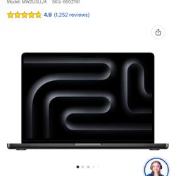 Apple - MacBook Pro 14-inch Laptop - Apple M4 chip Built for Apple Intelligence - 16GB Memory - 512GB SSD - Space Black