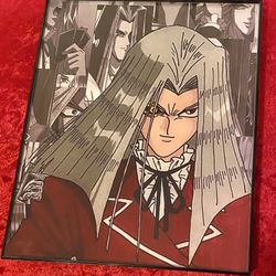 Yugioh! 11x14 Custom Framed Glossy Print Of Pegasus 