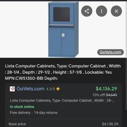 Industrial Grade Computer / Cooling Cabinet