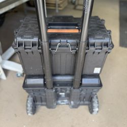 Rigid pro stackable, rolling toolboxes