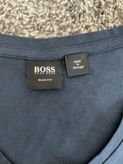 Hugo boss v Neck Blue 