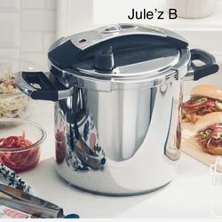 Princess House Olla De Presión De 10 Qts Nueva En Su Caja 