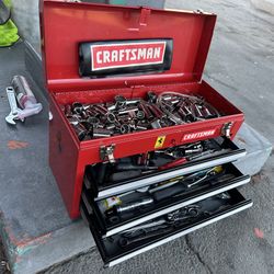  Vintage Craftsman Sockets And Wrenches | USA | Tool Box Include 