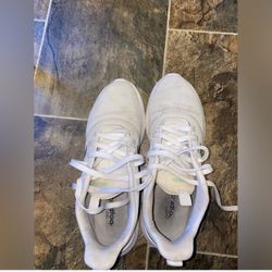 Adidas Cloudfoam White Sneakers | Lightly Worn | Women’s Size 9.5