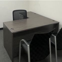 L Shaped Desk With Pedestal Furniture 