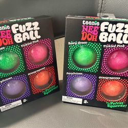 NeeDoh New FuzzBall - Pack of 4