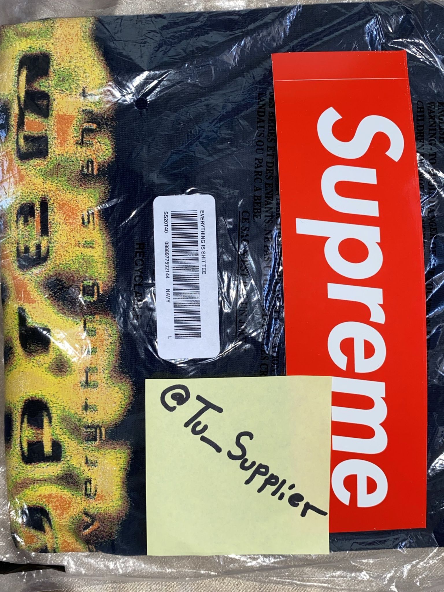 Supreme Everything Is Shit T Shirt