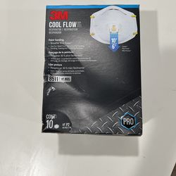 3M Cool Flow Mask 10 Pack 8511