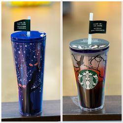 Halloween tumblers - glow in the dark 
