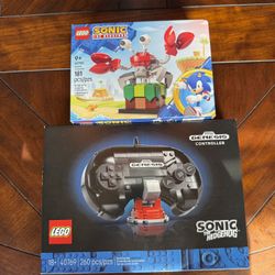 LEGO 40769 Sonic the Hedgehog SEGA Genesis Controller and LEGO 40781 LEGO Sonic the Hedgehog Badnik
