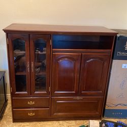 Wood Entertainment Unit