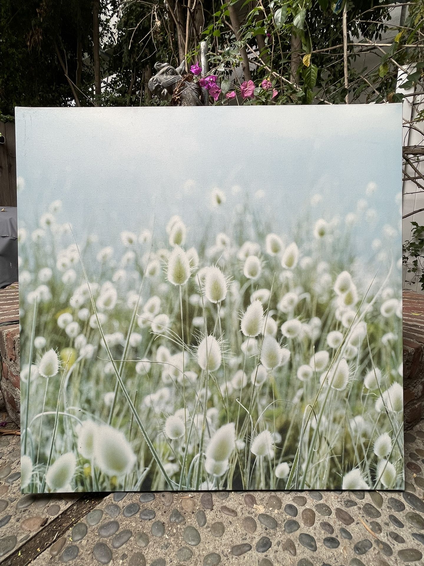 Floral Canvas Art From IKEA PJÄTTERYD 35.5 X 35.5
