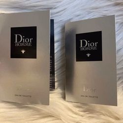 2*Dior Homme Men's Parfum sample