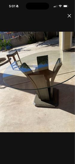 Glass table