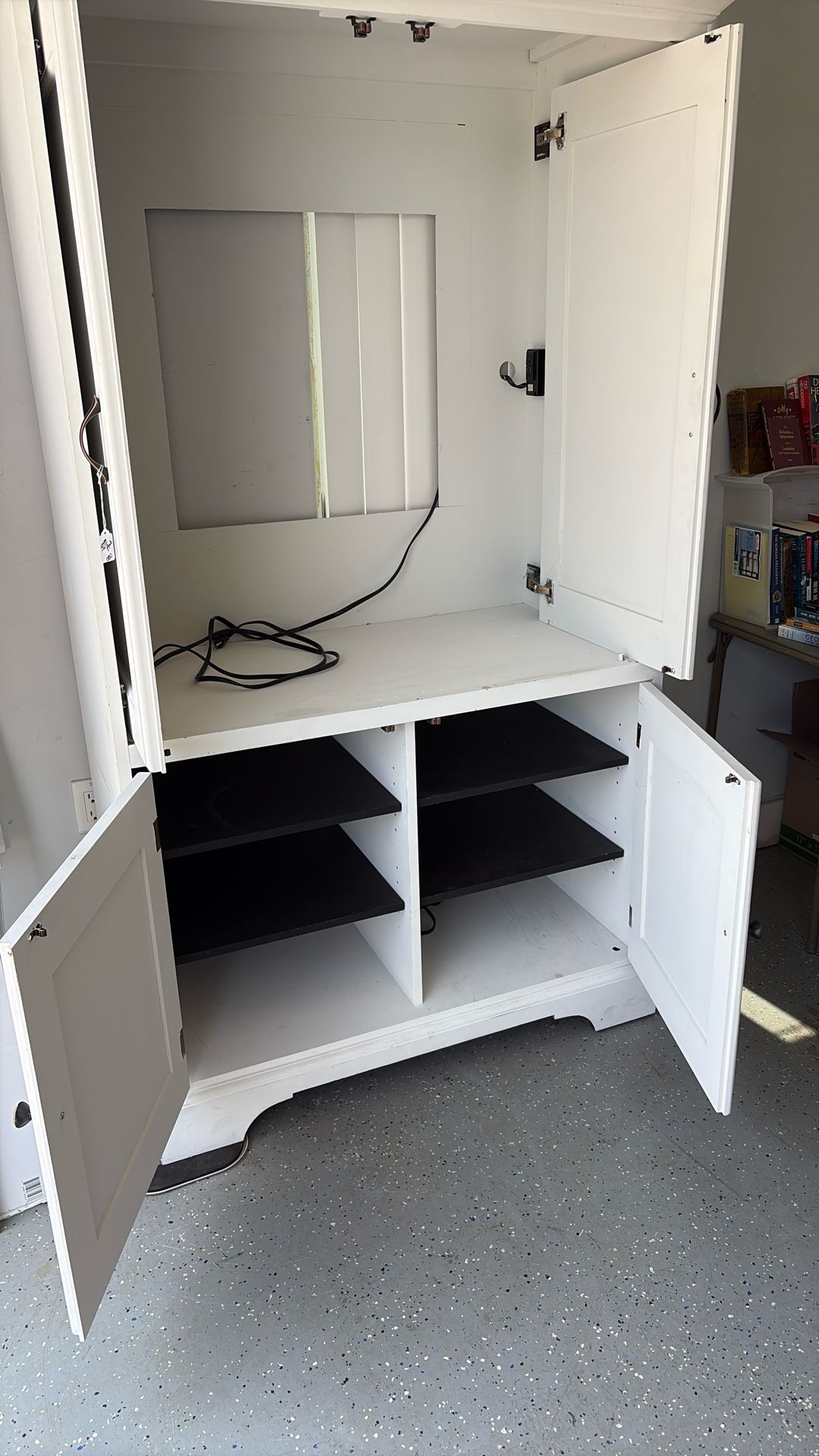 Large White Cabinet