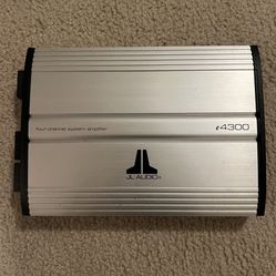 Old School JL AUDIO e4300 4 Channels Amp 