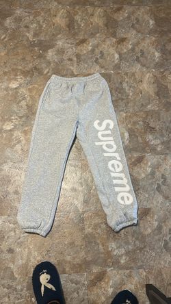 Grey Supreme Sweatpants