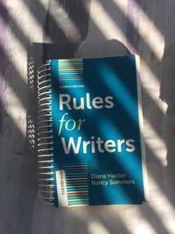 Rules for writers